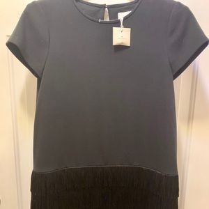 Kate Spade Fringe Flapper Shift Dress Size 8 NWT